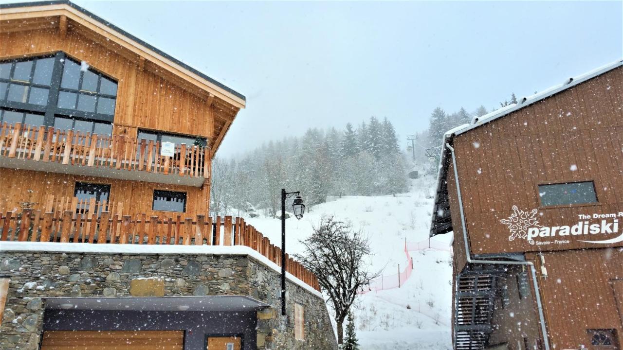 Chalet Hermine Bed and Breakfast La Plagne-Tarentaise Exteriör bild